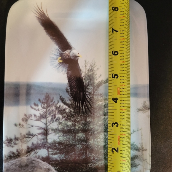 VTG Bradford Exchange 1996 "High Above The Crystal Lake" l. ed. Collection plate - Picture 7 of 7